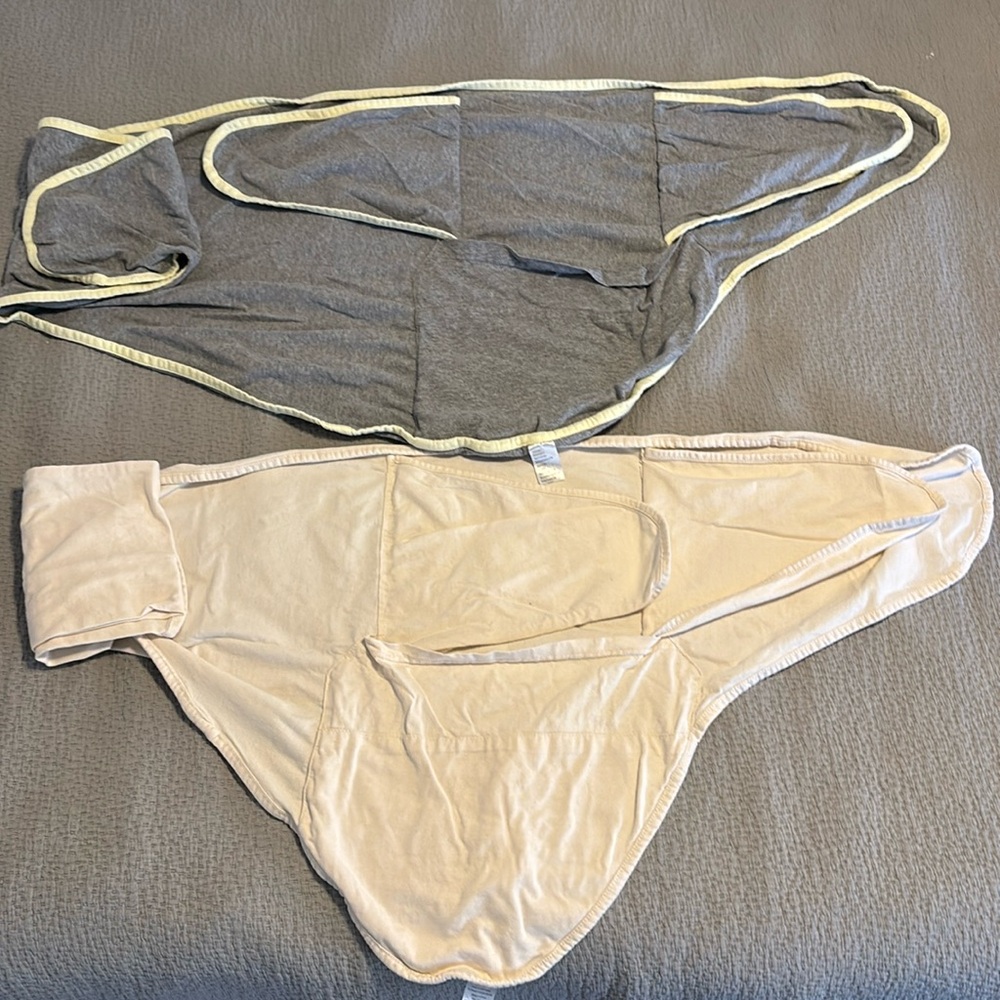 Two Miracle Blankets / Newborn Swaddles